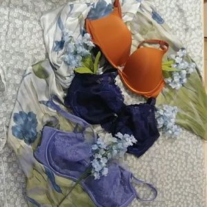 34D bra set